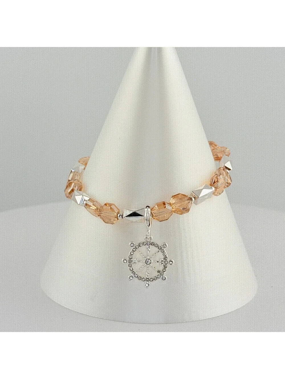 Bomb Party Single Stack Bracelet - on Silver Plating #188
